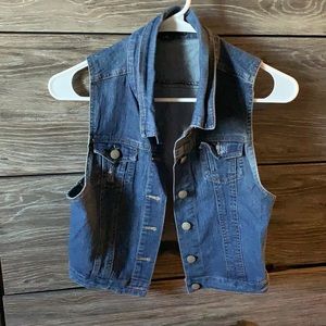 Denim vest